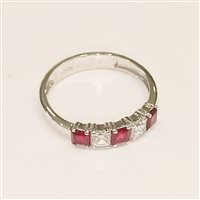 Anello Vidali Gioielli Donna in Oro bianco Zircone ANOR-45-34 - ANOR-45-34